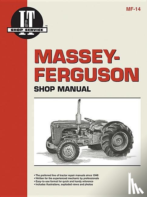 Haynes Publishing - Massey-Ferguson Model MF35 & TO35 Diesel & MF35-MF202 & TO35 Gasoline Tractor Service Repair Manual