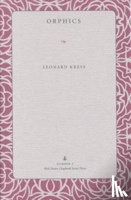 The Kent State University Press - Orphics