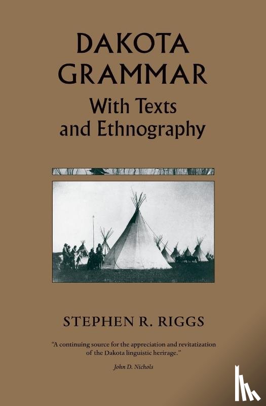 Stephen R. Riggs - Dakota Grammar