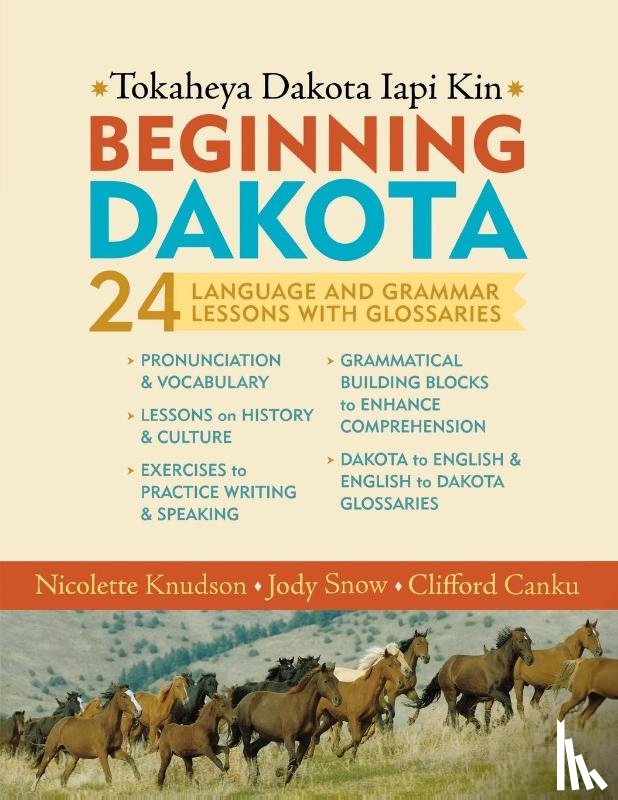 Knudson, Nicolette, Snow, Jody, Canku, Clifford - Beginning Dakota/Tokaheya Dakota Iapi Kin