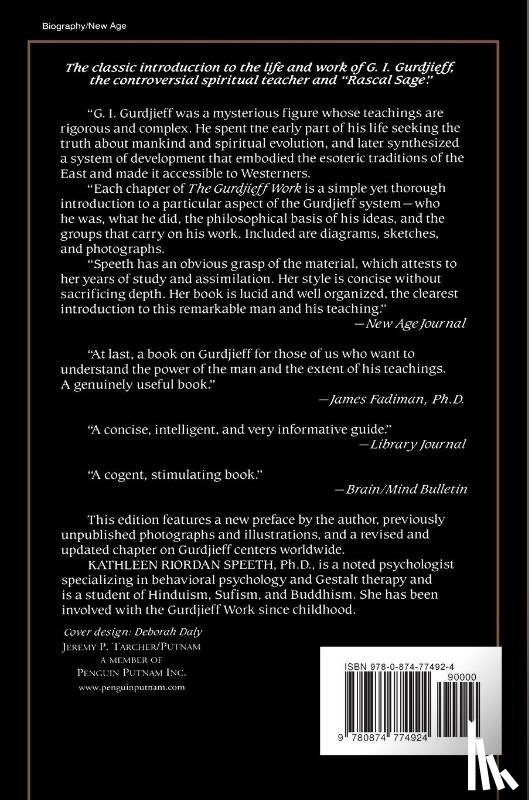 Riordan Speeth, Kathleen (Kathleen Riordan Speeth) - The Gurdjieff Work