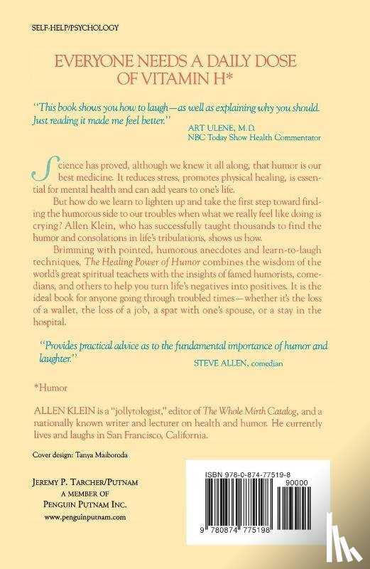 Klein, Allen - The Healing Power of Humor