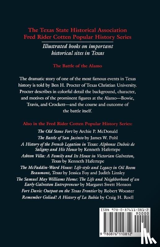 Procter, Ben H. - BATTLE OF ALAMO
