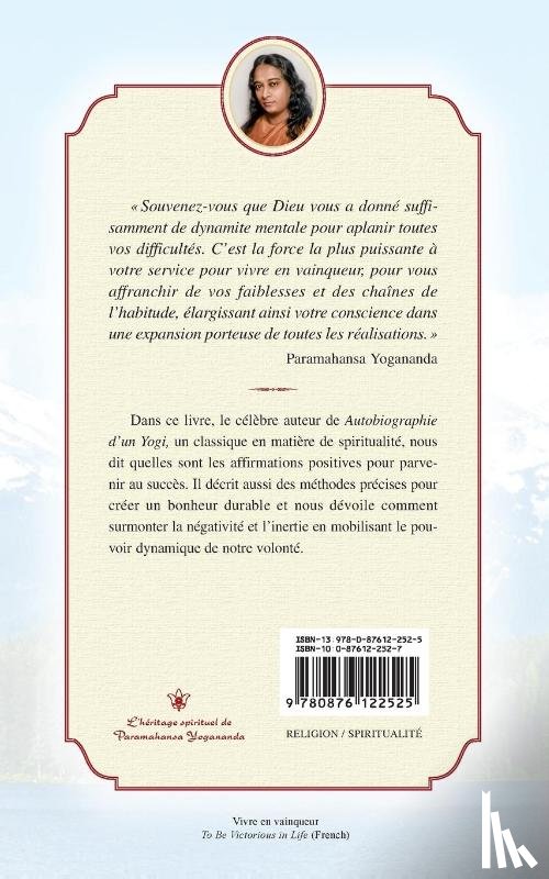 Yogananda, Paramahansa - Vivre En Vaingueur (to Be Victorious in Life - French)
