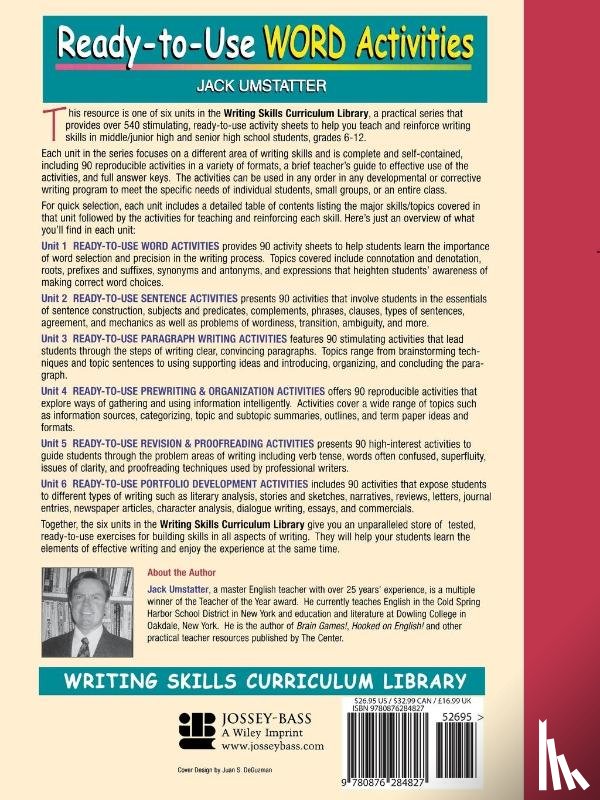 Umstatter, Jack - Ready-to-Use Word Activities