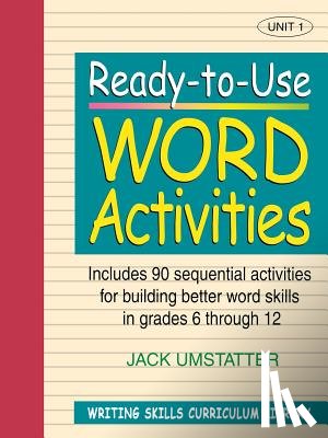 Umstatter, Jack - Ready-to-Use Word Activities