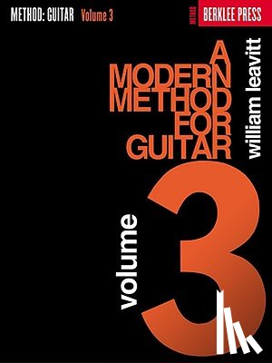 Leavitt, William - A Modern Method for Guitar, Volume 3