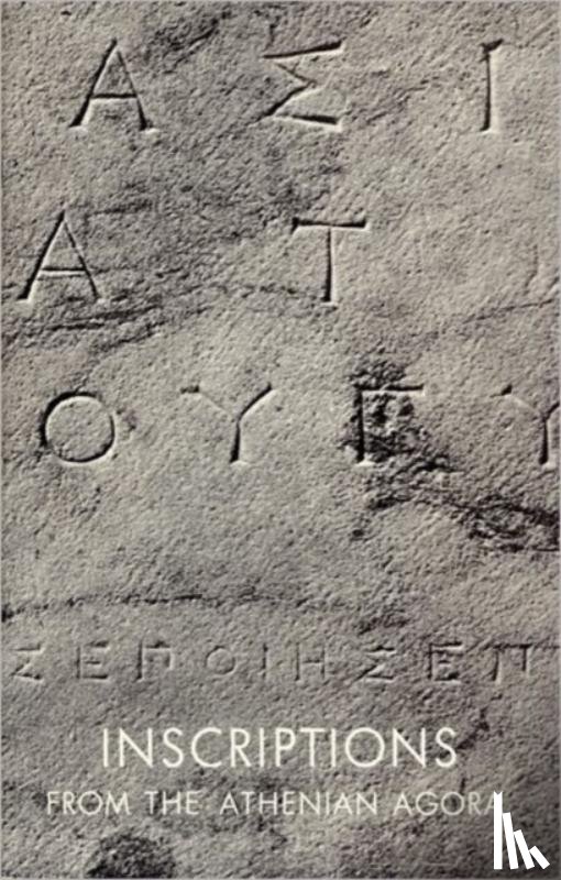 Meritt, Benjamin D. - Inscriptions from the Athenian Agora