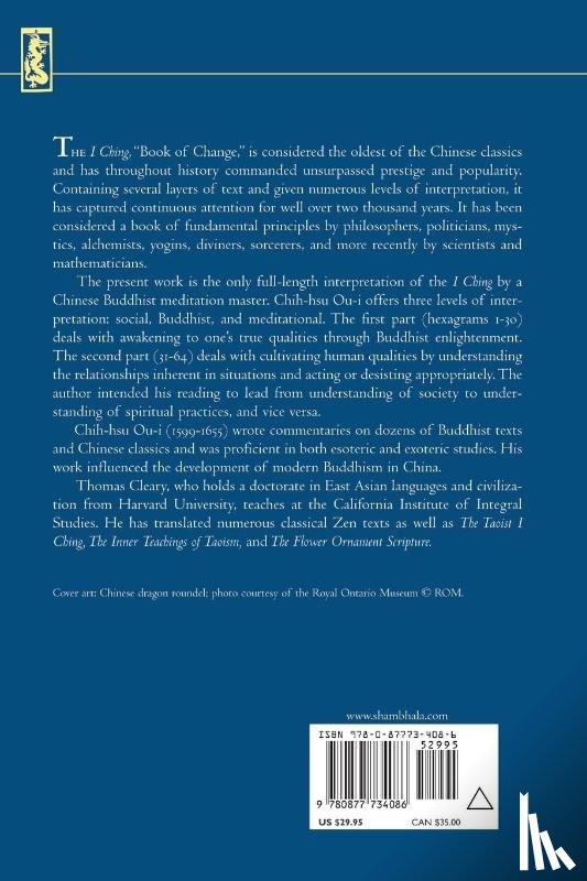 Ou-i, Chih-hsu - The Buddhist I Ching