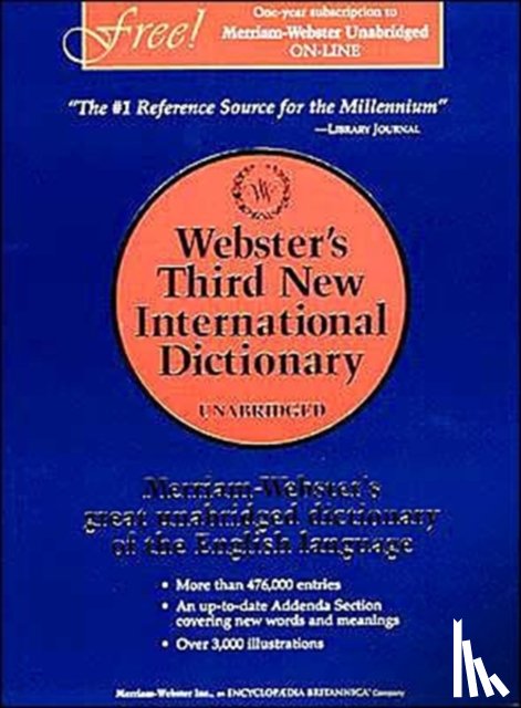  - Webster's Third New International Dictionary