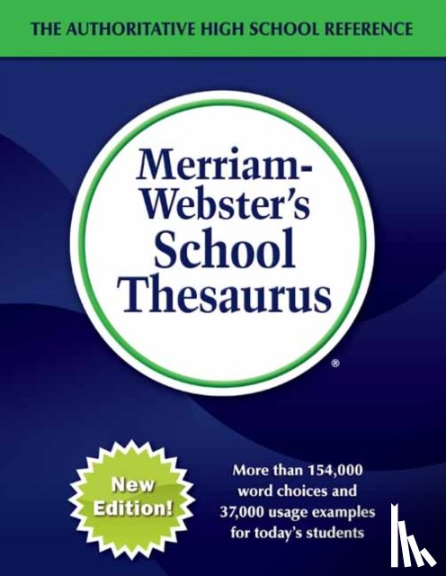 Merriam-Webster Inc. - Merriam-Webster's School Thesaurus