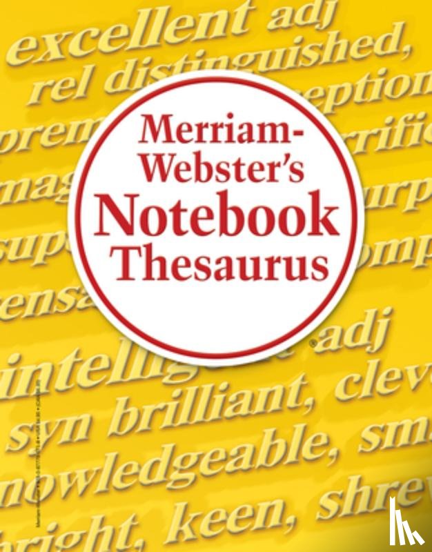 Merriam-Webster - Merriam-Webster's Notebook Thesaurus
