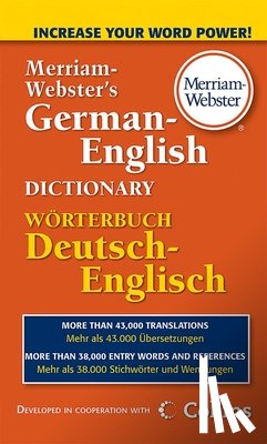 Merriam-Webster - Merriam-Webster's German-English Dictionary