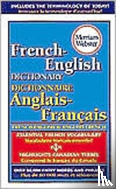 Merriam-Webster Inc - Merriam Webster's French-English Dictionary