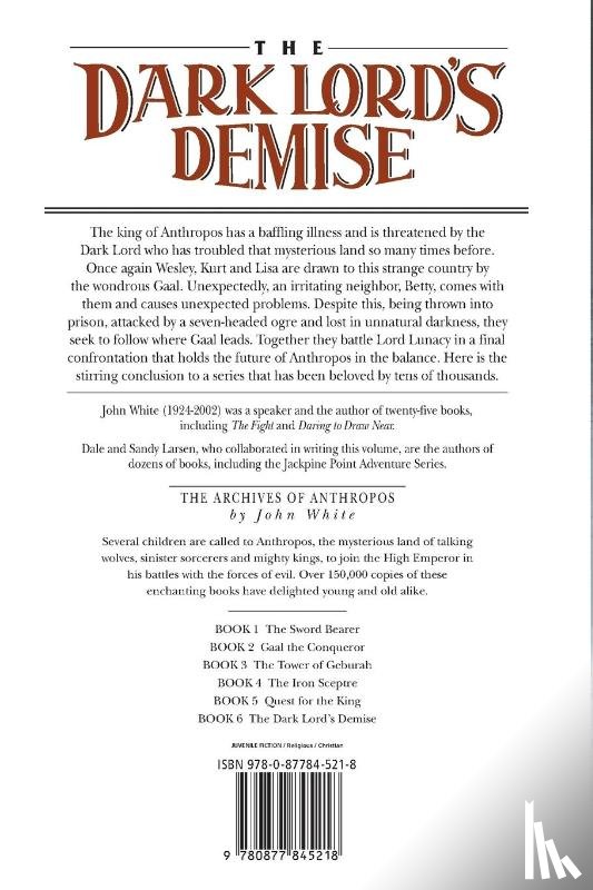 White, John, Larsen, Dale, Larsen, Sandy - The Dark Lord's Demise