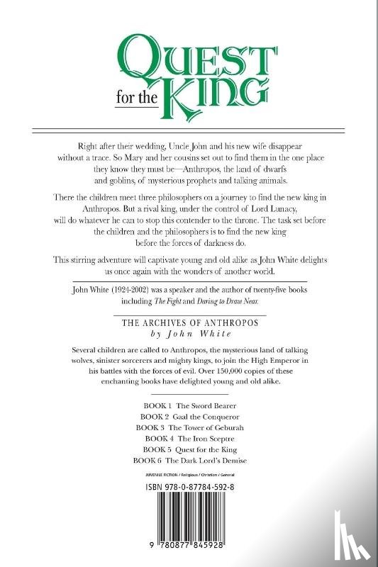 White, John - Quest for the King