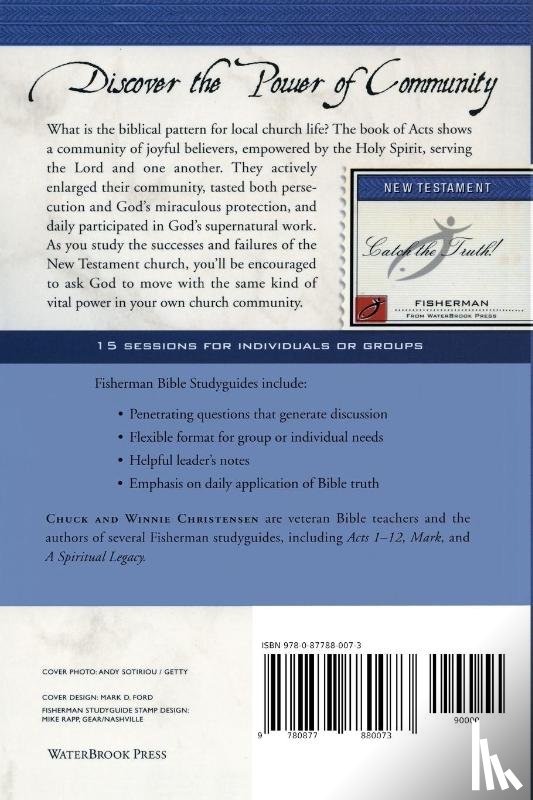 Christensen, Chuck, Christensen, Winnie - Acts 1-12: God Moves in the Early Church