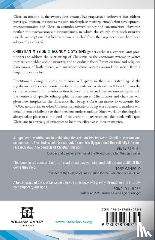  - Christian Mission and Economic Systems
