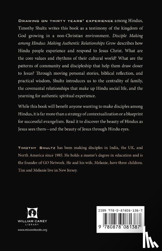 Shultz, Timothy - Disciple Making among Hindus