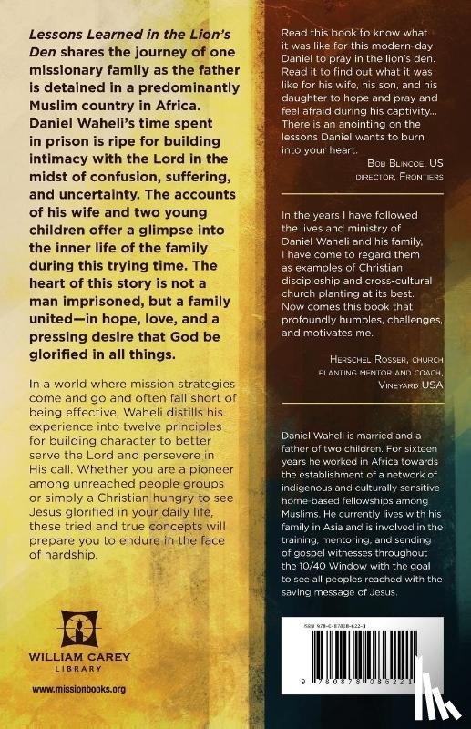 Waheli, Daniel - Lessons Learned in the Lion S Den*