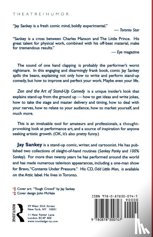 Sankey, Jay - Zen and the Art of Stand-Up Comedy