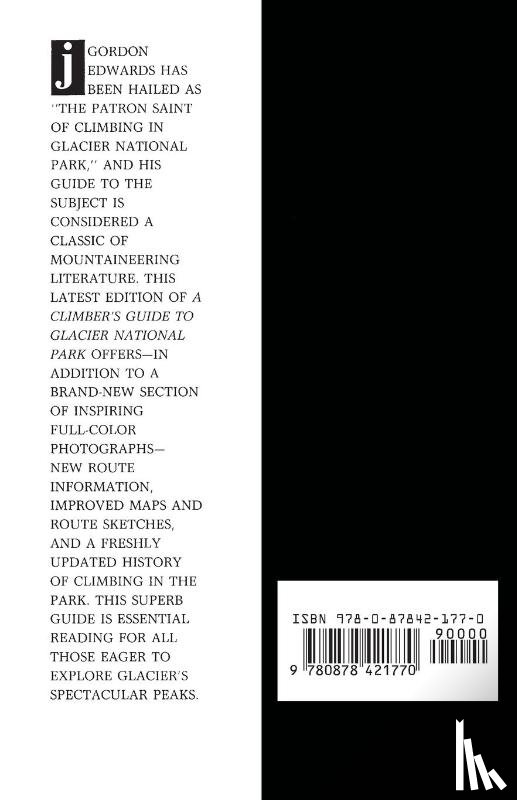 Edwards, J. Gordon - Climber's Guide to Glacier National Park