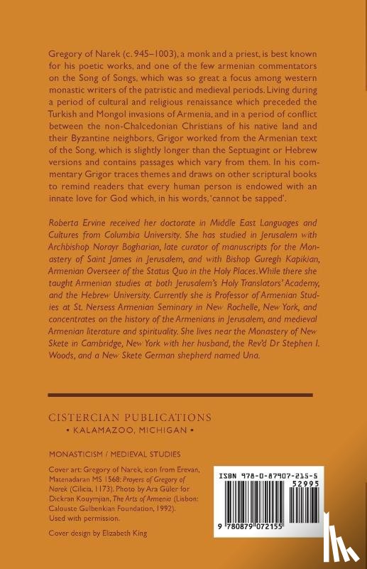Gregory of Narek - The Blessing of Blessings