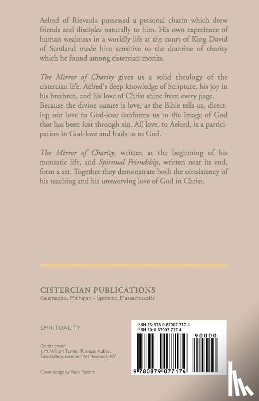 Aelred of Rievaulx - Mirror of Charity