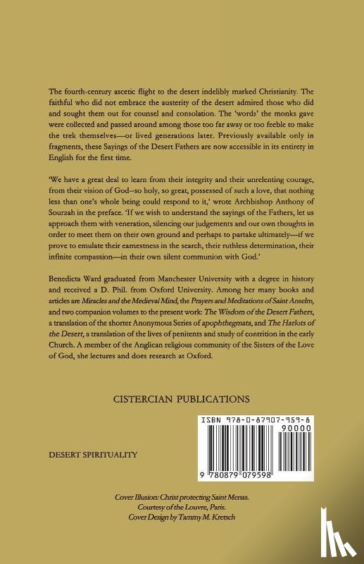  - The Sayings of the Desert Fathers