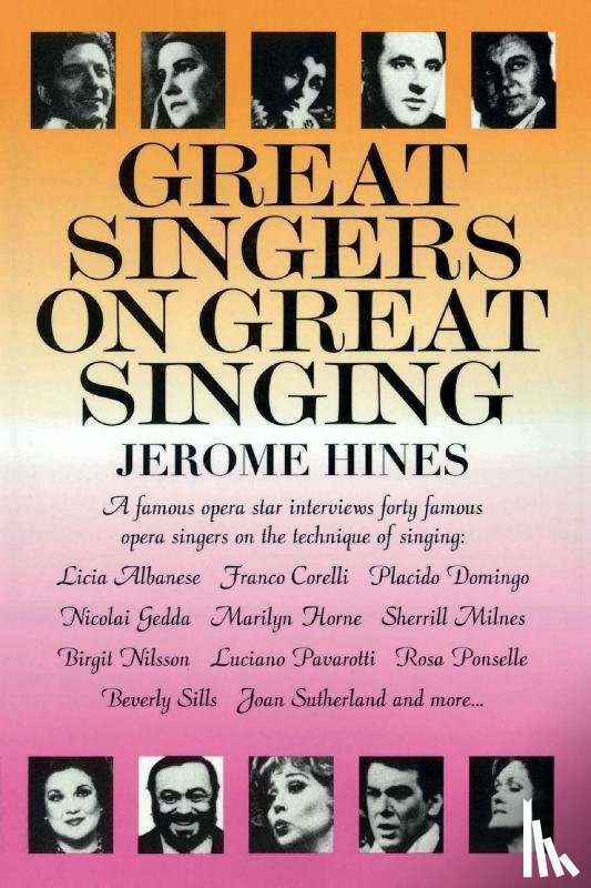 Hines, Jerome - Great Singers on Great Singing