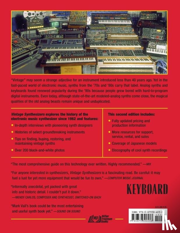 Vail, Mark - Vintage Synthesizers