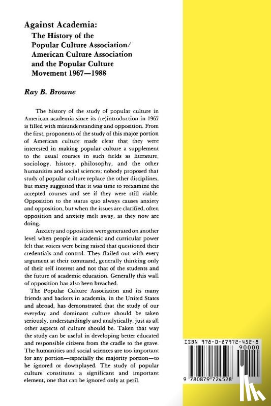 University of Wisconsin Press - Against Academia