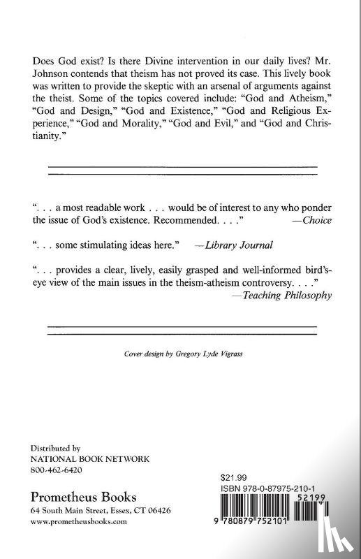 Johnson, B. C. - The Atheist Debater's Handbook