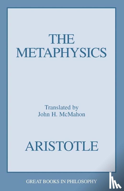 Aristotle, McMahin, John H. - The Metaphysics