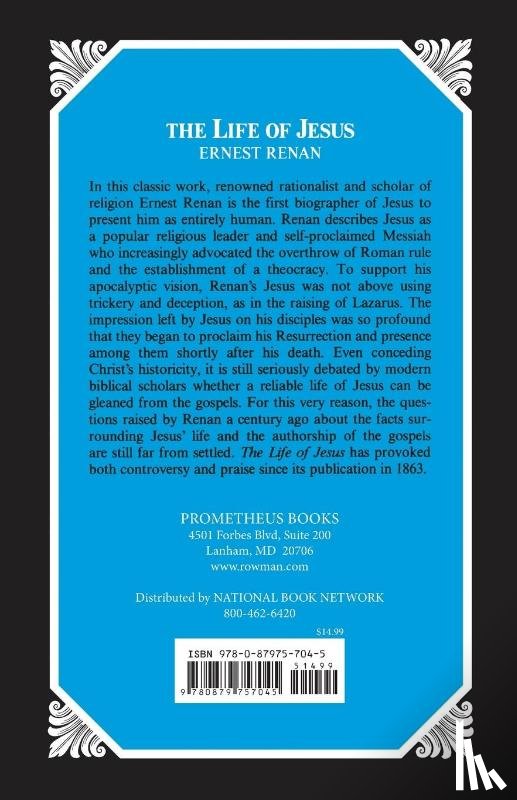 Renan, Ernest - The Life of Jesus