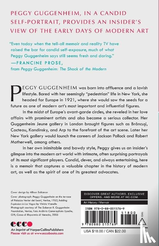 Guggenheim, Peggy - Confessions of an Art Addict