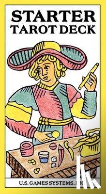 R. Bennett George - Starter Tarot Deck: Beginner-Friendly 78-Card Starter Deck with Upright & Reversed Keywords Printed on Each Card, Blends Traditional Imagery from Ride