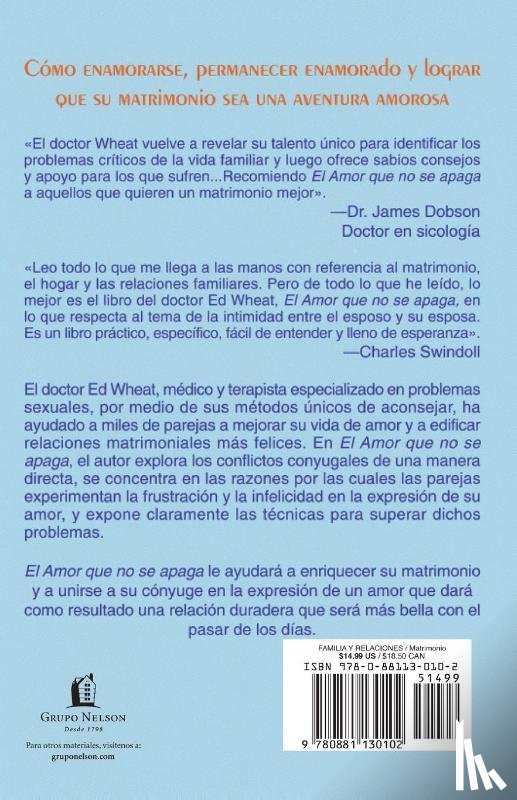 Wheat, Ed - El amor que no se apaga