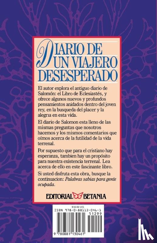 Swindoll, Dr Charles R - Diario de un Viajero Desesperado = Living on the Ragged Edge