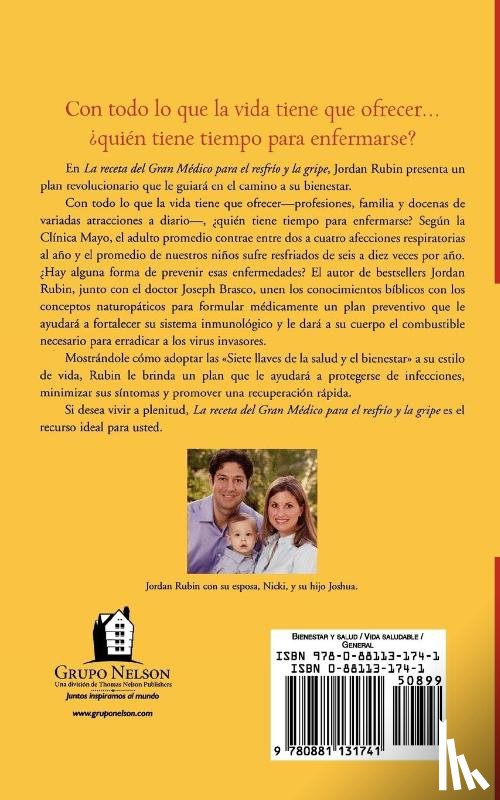 Rubin, Jordan - La receta del Gran Medico para el resfrio y la gripe