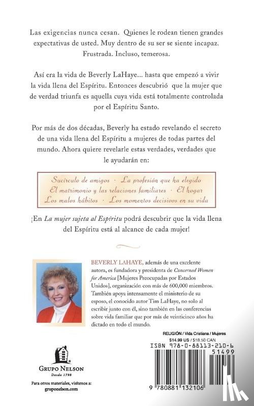 LaHaye, Beverly - La mujer sujeta al Espiritu