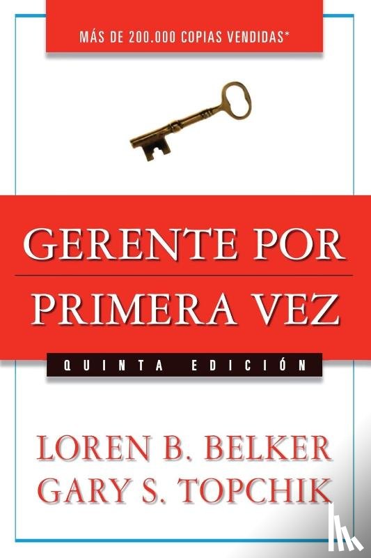 Belker, Loren B., Topchik, Gary S. - Gerente por primera vez