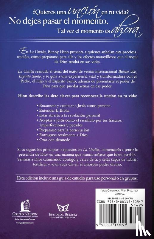 Hinn, Benny - La uncion