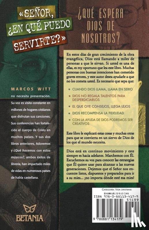 Witt, Marcos - Senor, ?en que puedo servirte?