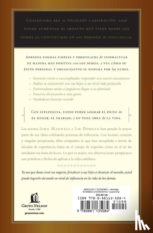 Maxwell, John C., Dornan, Jim - Seamos personas de influencia