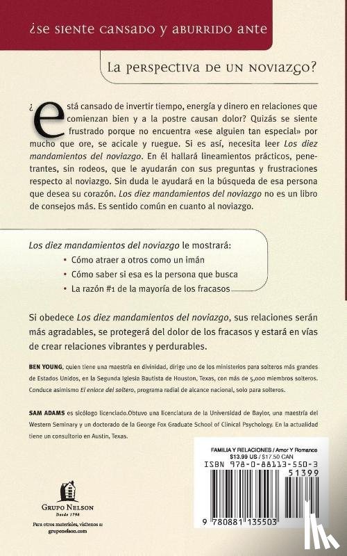 Young, Ben, Adams, Samuel - Los 10 mandamientos del noviazgo
