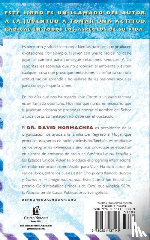 Hormachea, David - Cartas al joven tentado