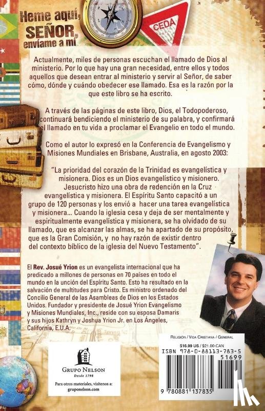 Yrion, Josue - Heme aqui, Senor, enviame a mi