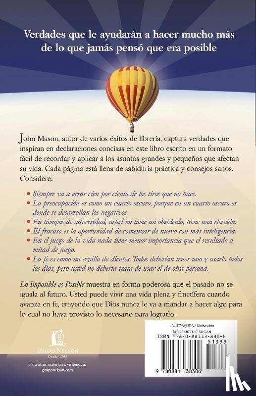 Mason, John - Lo imposible es posible