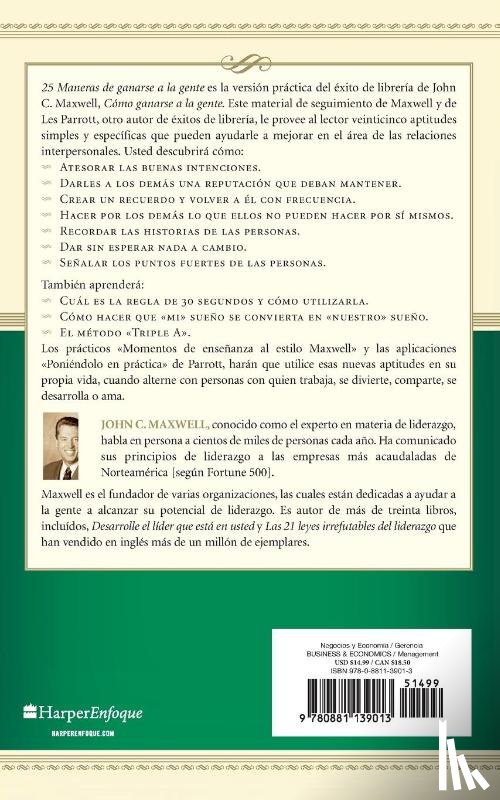 Maxwell, John C. - 25 maneras de ganarse a la gente